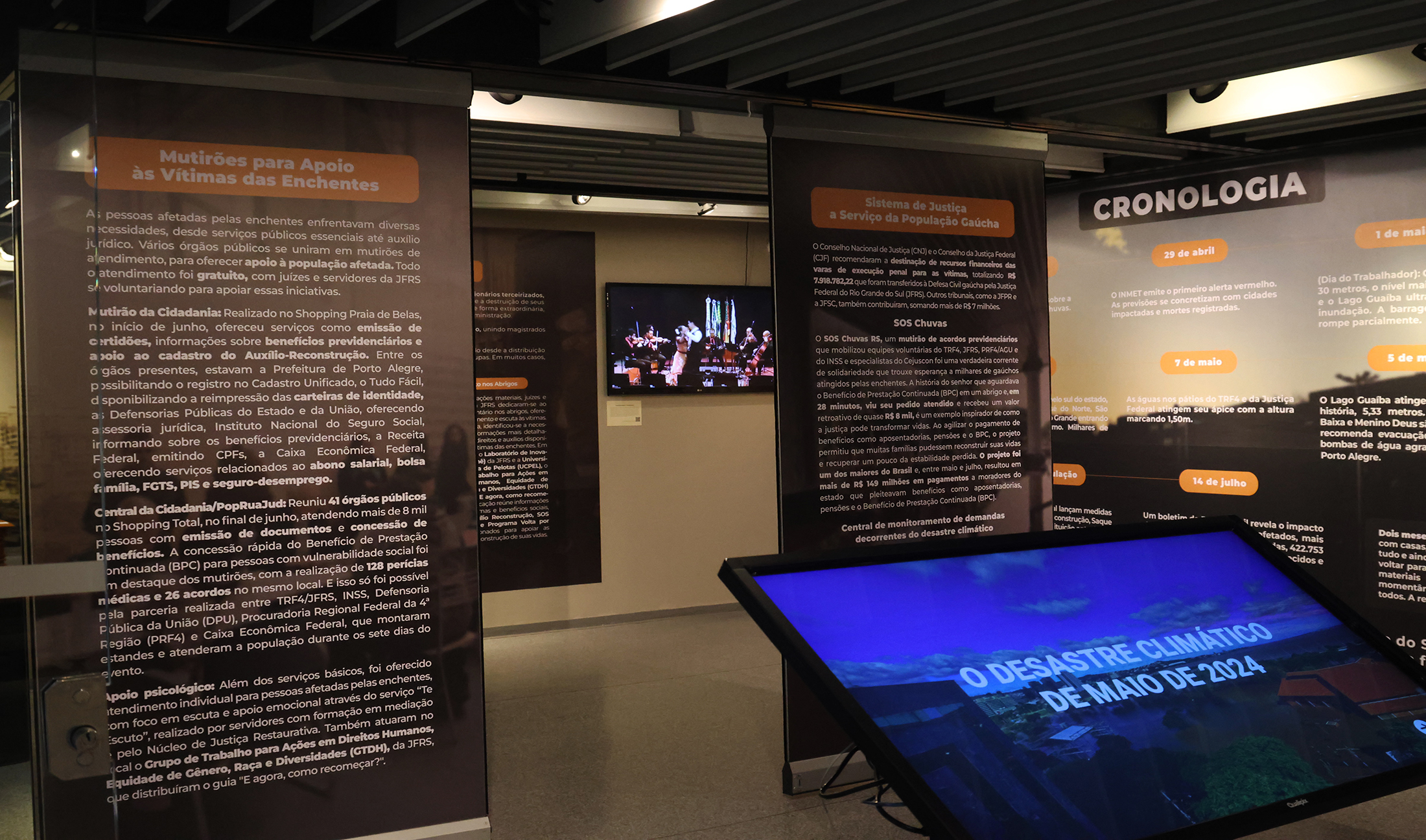 No momento, você está visualizando Memorial da JFRS está com exposição sobre o desastre climático de 2024 (16/05/2025)