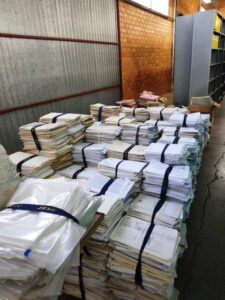 Leia mais sobre o artigo Blumenau elimina mais de 4 mil processos e destina R$ 1,9 mil à cooperativa (30/07/2025)
