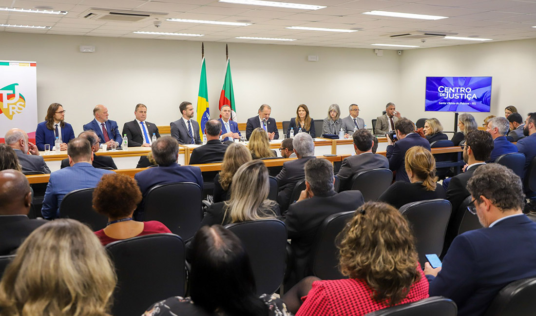 No momento, você está visualizando Justiça Federal do RS integra o Primeiro Centro de Justiça do país, em Santa Vitória do Palmar (19/09/2025)