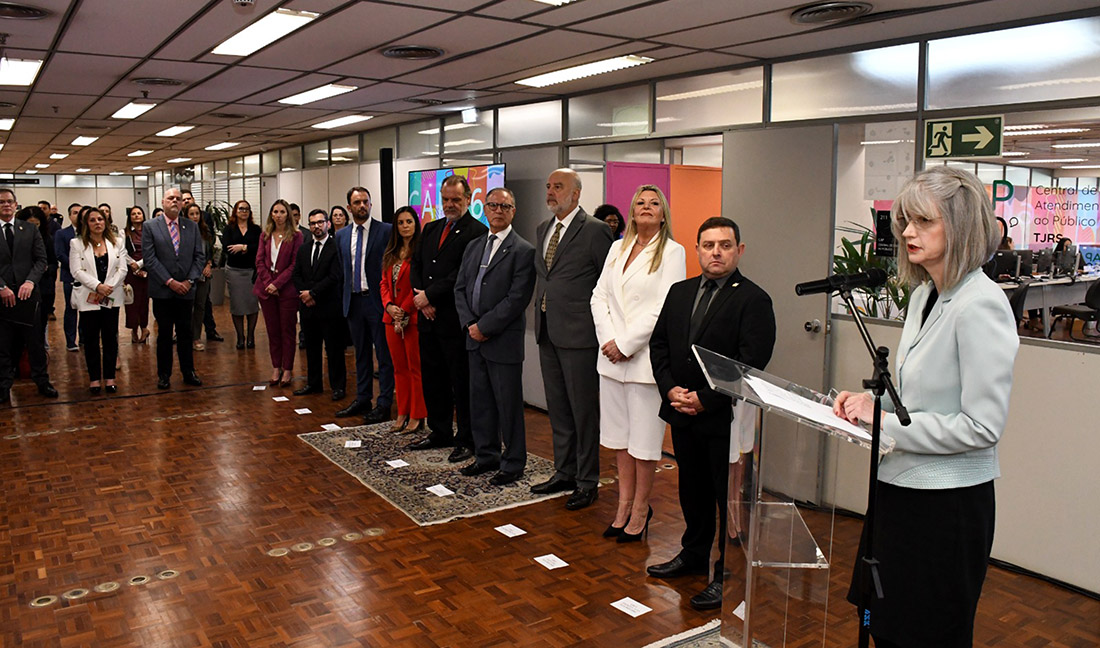 No momento, você está visualizando Justiça Federal participa de inauguração de Central de Atendimento ao Público desenvolvida em parceria com Tribunais sediados no Estado (10/10/2025)