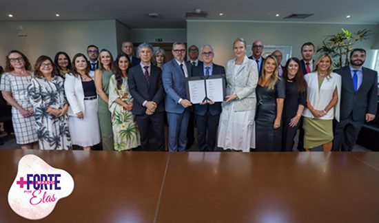 No momento, você está visualizando SJRS participa de acordos de iniciativa ao enfrentamento à violência contra a mulher e para a contratação de cooperativas de catadores (06/03/2026)