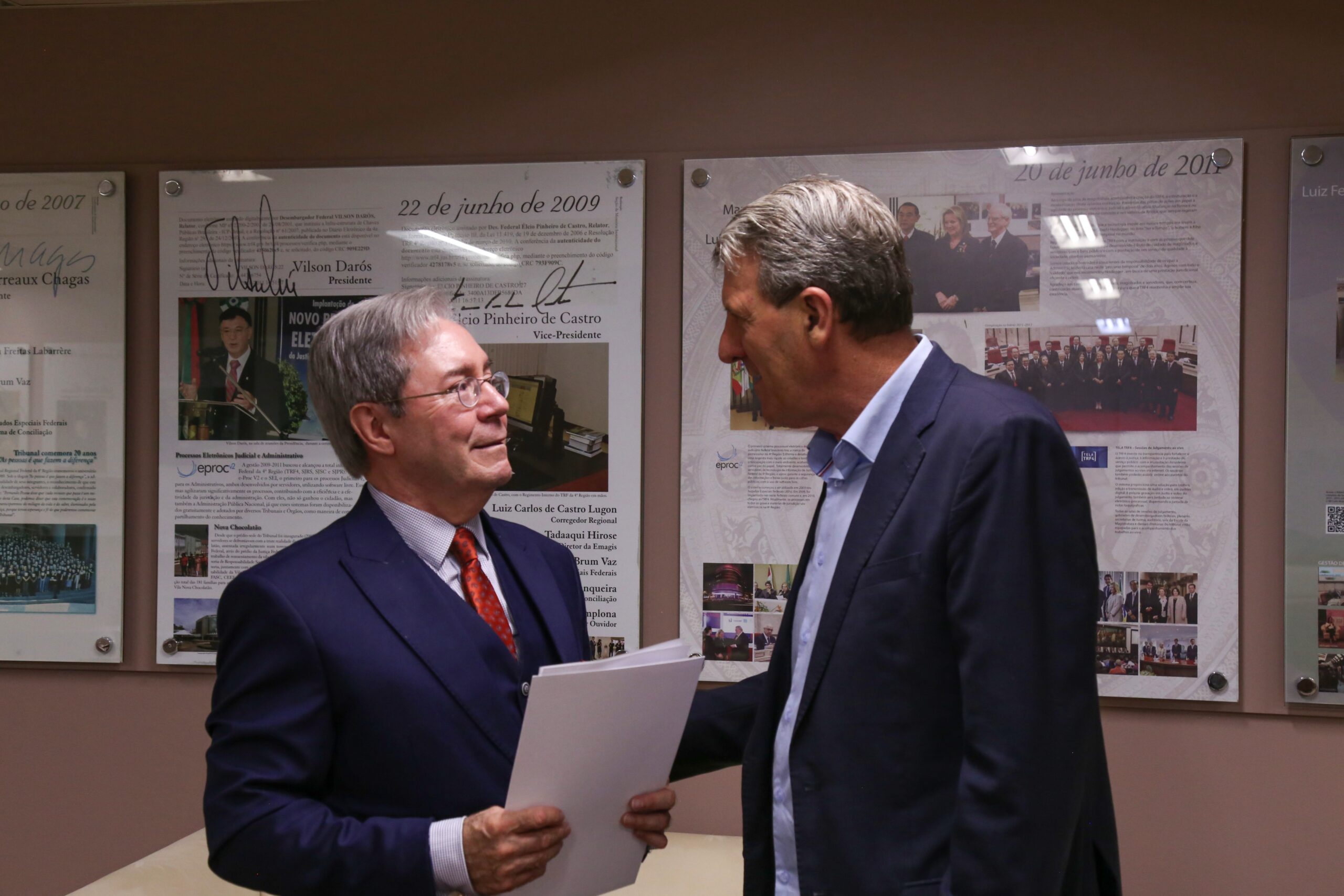 No momento, você está visualizando Secretário de Trabalho e Desenvolvimento Profissional do RS visita o TRF4 (23/03/2026)