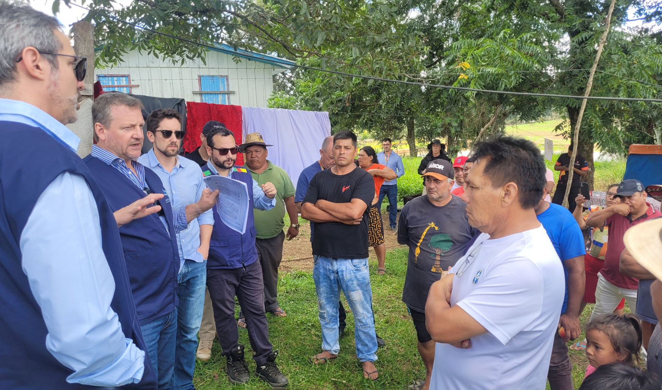 No momento, você está visualizando Visita técnica é realizada em Aldeia Indígena em Faxinalzinho (23/03/2026)