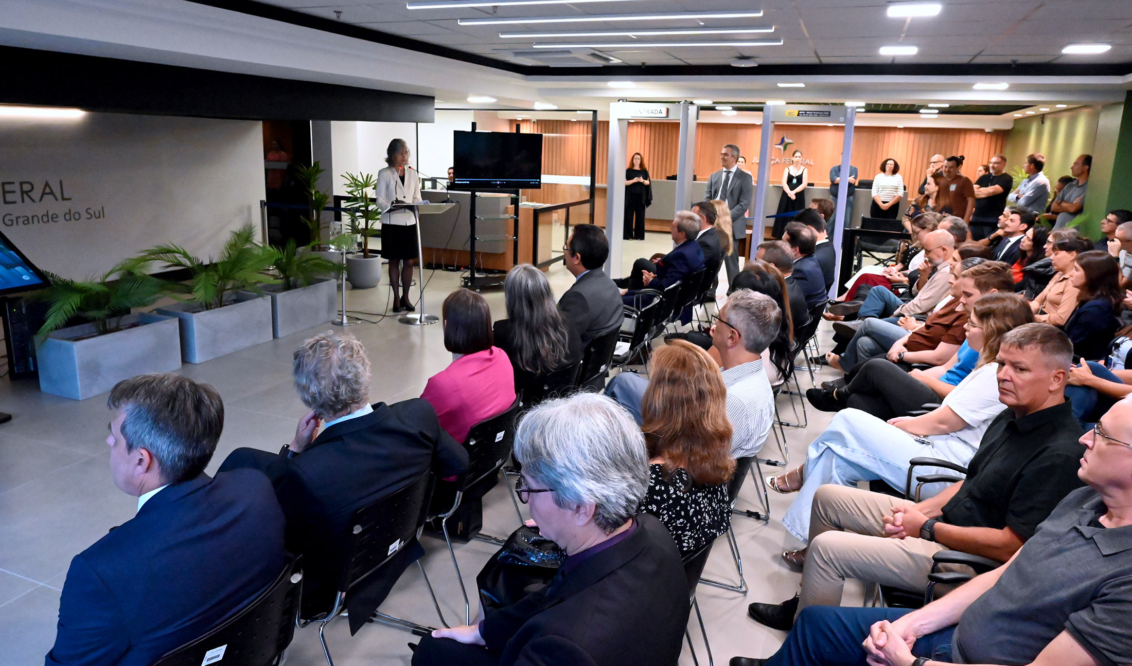 No momento, você está visualizando Nova Recepção da sede da Justiça Federal em Porto Alegre é inaugurada (07/04/2026)