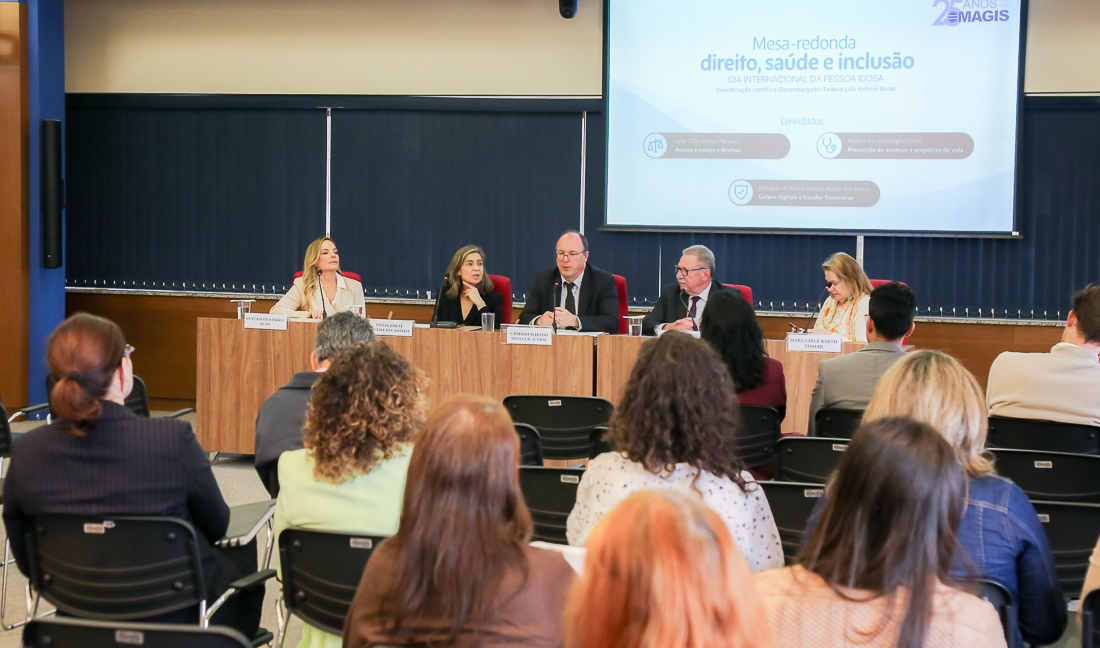 No momento, você está visualizando TRF4 realiza evento para debater direitos, saúde e inclusão digital das pessoas idosas (01/10/2026)